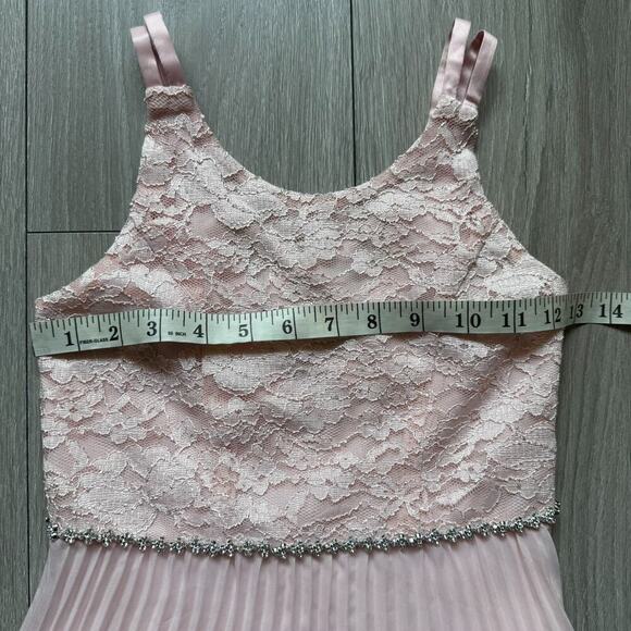 Speechless Girls' Sleeveless Maxi Party Dress with Pleated Skirt sz 7 Pink/fairy - Picture 6 of 13